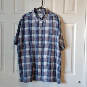 Mens Button Down Short Sleeve Tommy Bahama Shirt
